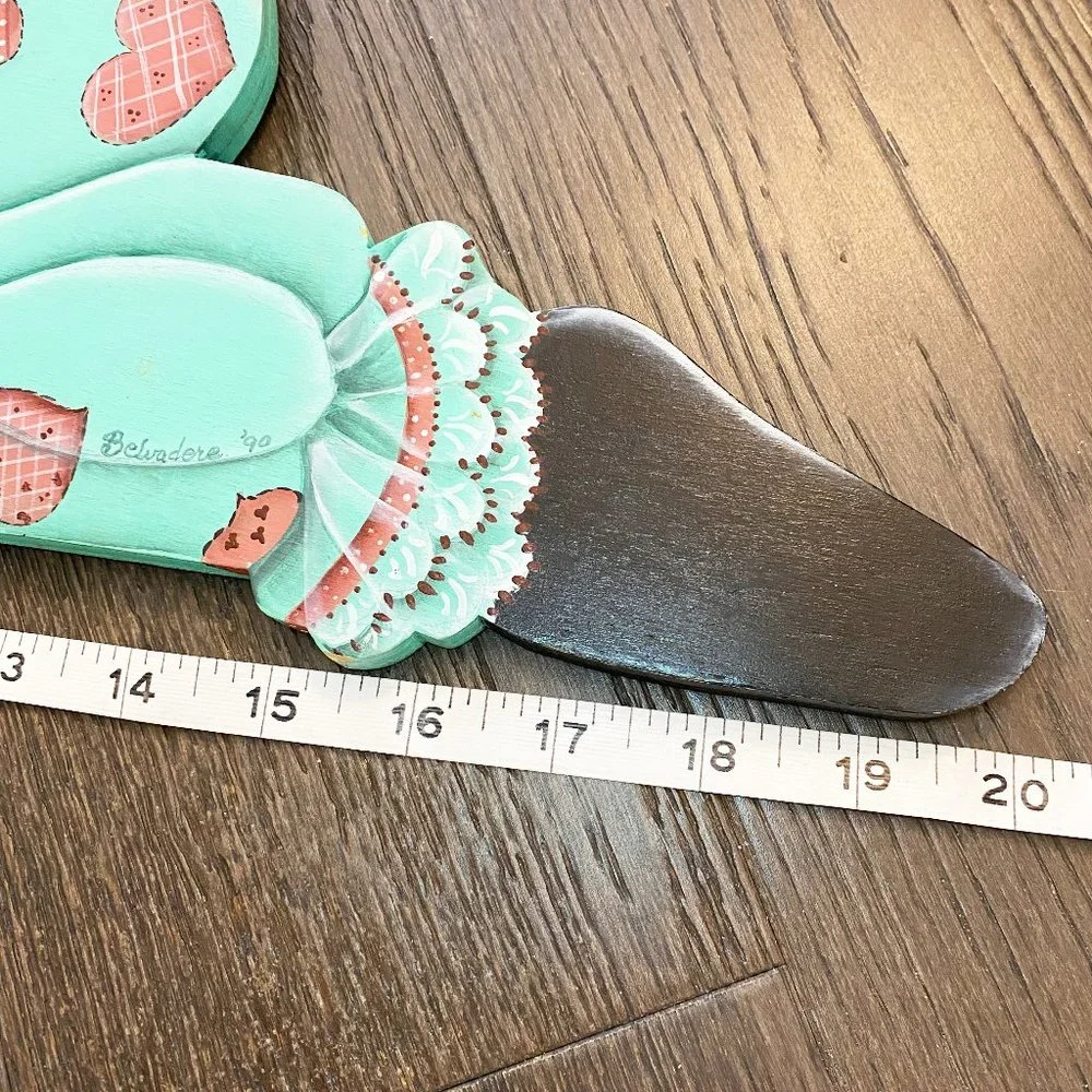 Baby Room Friendly Clown Wall Decor Wood Handpainted - Picture 5 of 5